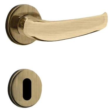Imagem de Fechadura para Porta Interna Oxidada 40mm com Roseta MZ920 Standard - 