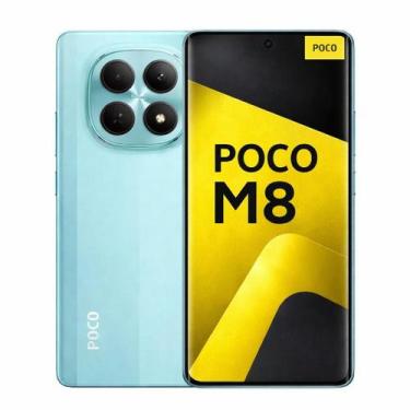 Imagem de Smartphone Celular Xiaomi POCO M8 5G 256GB, 8GB RAM, Dual SIM, Tela 6,