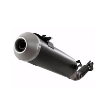 Imagem de Escapamento preto fortuna modelo original nxr 160 bros