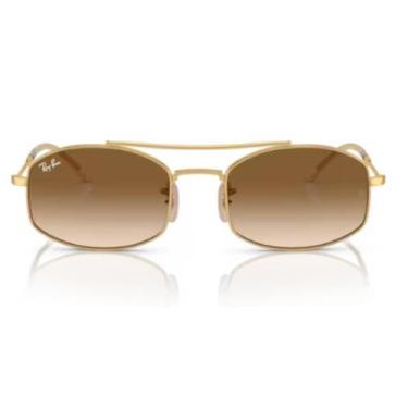 Imagem de Óculos Solar Ray Ban RB 3719, Dourado, Marrom claro