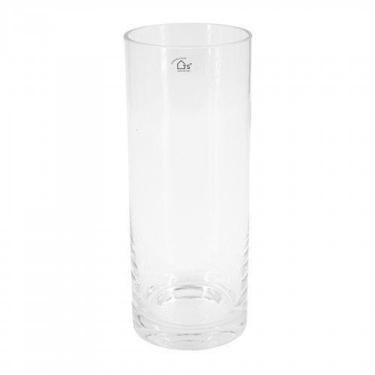 Imagem de VASO VIDRO POLONES CILINDRO LP D10 A25cm - TS Brasil