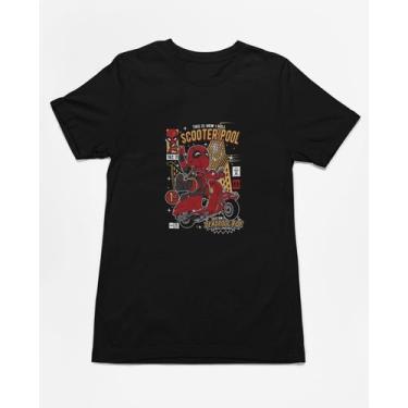 Imagem de Camiseta Poster Pop Style Inspiração DEADPOOL Estampa DTF 100% Algodão