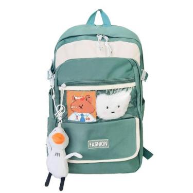 Imagem de Mochila Bolsa Feminina Escolar Fofa Linda Kawaii Impermeável - KLIZZ, 