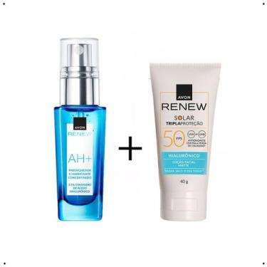 Imagem de Kit Renew Protetor Solar FPS50 + Ácido Hialurônico Avon