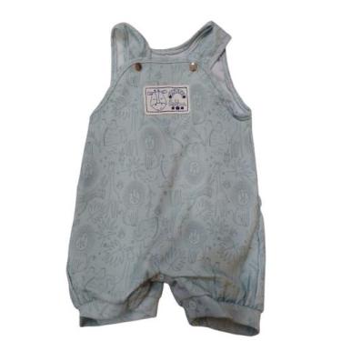 Imagem de Macacão Curto Bebê Menino Estampado Le Bhua / Paraiso 13758, Vermelho,