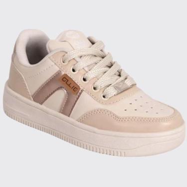 Imagem de Tênis Street Feminino Capri-F Conforto Ollie Branco, Branco, 40