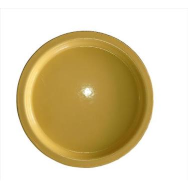 Imagem de Prato De Bolo 30 - Metal Louça, Amarelo