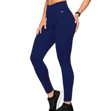 Imagem de Calça Legging Selene Sport 20985.002 Feminina Básica Sem Costura Micro