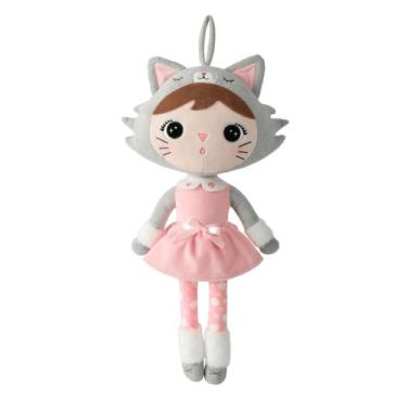Imagem de Boneca Metoo Jimbao Gatinha Chloe 51 Cm + Sacola Metoo - Original