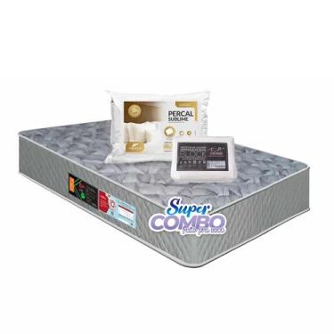 Imagem de Colchão Castor Espuma Sleep Max D33 Solteiro Americano 96x203x25cm - S