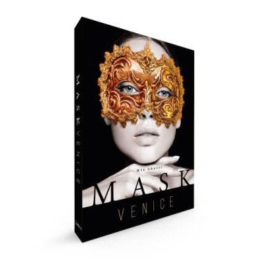 Imagem de Livro Caixa Book Box Mask Venice 36x27x5cm - Books Goods