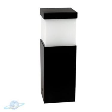Imagem de Luminária Poste Balizador Preto Para Jardim 15cm E27 - Unity Hope