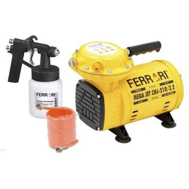 Imagem de Compressor de ar direto megajet cmj-210 3,2 bivolt ac1020007 571385 - 