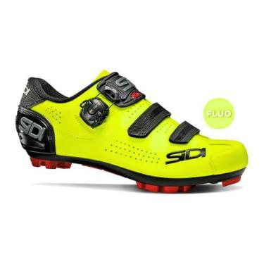 Imagem de Sapatilha Ciclismo MTB Sidi Trace2 Amarelo Fluo, 43 EUR 41 BR