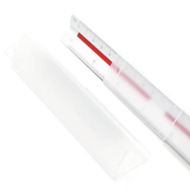 Imagem de Régua Escalímetro Triangular Trident 30cm - 7830/3