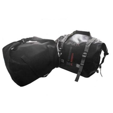 Imagem de Mala bolsa mochila estanque 30L Impermeável Capota Marítima big trail 