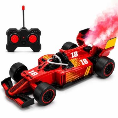 Imagem de Carro de Corrida Super Speed F1 Com Luzes de Efeito de Névoa Recarregá