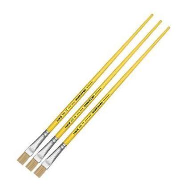 Imagem de Kit 3 Pincel Artistico Chato Longo Atlas Br 12