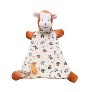 Imagem de Naninha Cheirinho De Bichinho Com Guizo Porta Chupeta - Happy Baby, Ma