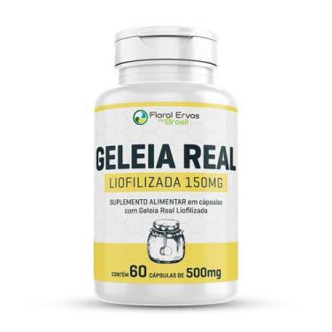 Imagem de Geléia Real Liofilizada Pura 60 Cápsulas 500mg Floral Ervas - Floral E