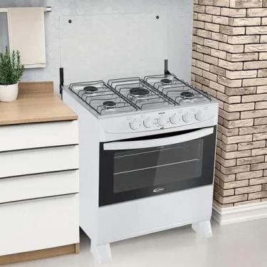 Imagem de Fogão gas delicato 5 bocas - branco - clarice eletrodomesticos, Branco