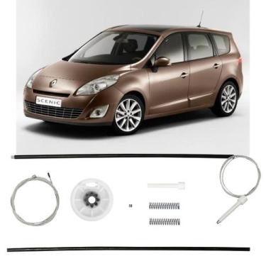 Imagem de Kit Reparo Vidro Elétrico Renault Scènic Portas Da Frente Dianteiras F