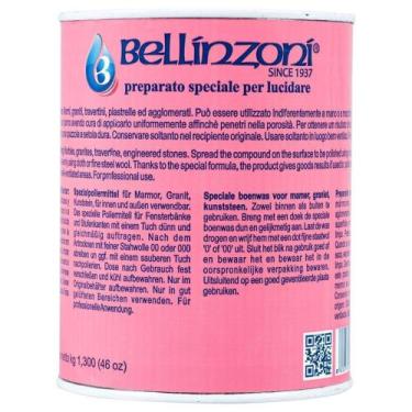 Imagem de Pasta Polimento Incolor Bellinzoni 1,3kg - BELLINZZONI