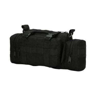 Imagem de Bolsa De Cintura Ajustável Em Nylon, Durável, Portátil, Para Ciclismo 