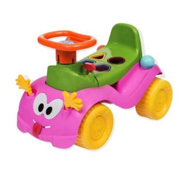 Imagem de Totokinha Andador Bolinha Carrinho Infantil Didático Bebe Cor:Rosa - C