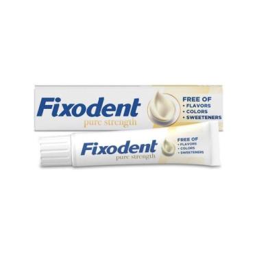 Imagem de Fixodent Pure Strength Creme Adesivo para Dentadura - 68g