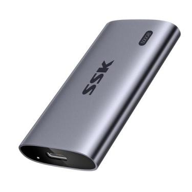 Imagem de Unidade de estado sólido externa SSK SSD portátil 500 GB USB 3.2