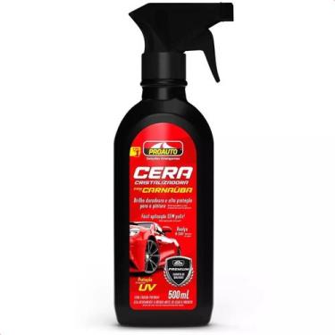 Imagem de Cera Cristalizadora Liquida Carnaúba Spray Proauto 500ml