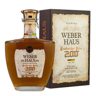 Imagem de Cachaça Extra Premium Weber Haus 200 Anos Imigração 750ml