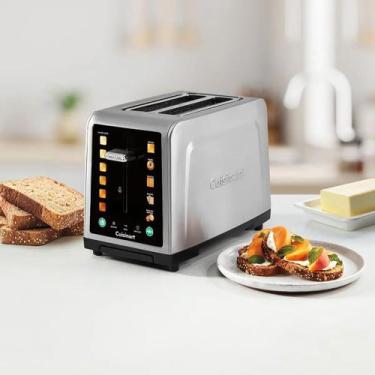 Imagem de Torradeira Cuisinart rbt-2200pcesp Simplitouch XL 2 Fatias Prata/Preto