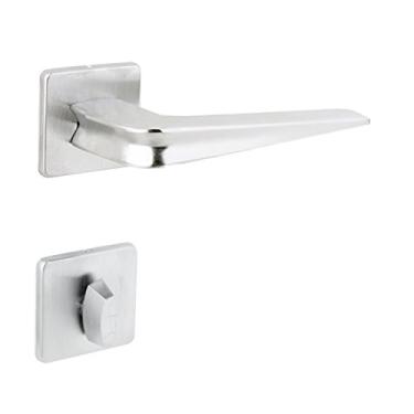 Imagem de Fechadura Chevron Wc, Arouca Fechaduras, 5098508/55-ZCE, Cromado Escovado