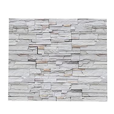 Imagem de WSWJDW Decoração da casa 3D PVC Papel de parede de grãos de madeira Papel de parede de pedra de tijolo Papel de parede autoadesivo para sala de estar Papéis de parede de 21,45 cmX5 m