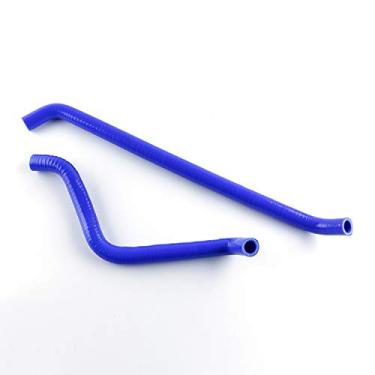 Imagem de LUXERAD 3 camadas 4,5 mm Performance ATV Off Road Mangueira de silicone para SUZUKI LT250R LT 250 1985-1992 (azul)