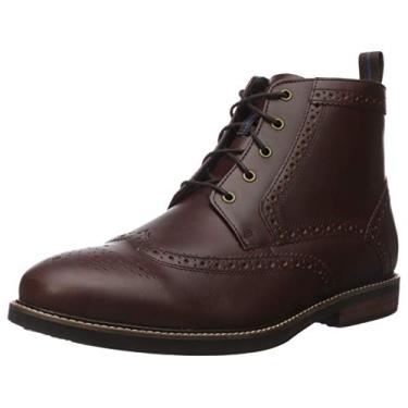 Imagem de Nunn Bush Bota Chukka masculina Odell Wingtip com tecnologia Kore Comfort, Ferrugem, 8 X-Wide