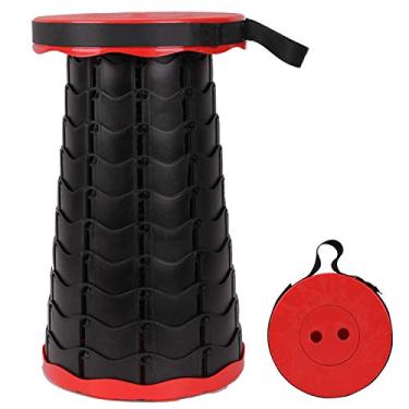 Imagem de Banco de acampamento dobrável dobrável Ksamor - banco dobrável portátil dobrável banquinho de jardim dobrável banco simples acampamento banco de pesca banquinho telescópio banquinho para piquenique e churrasco