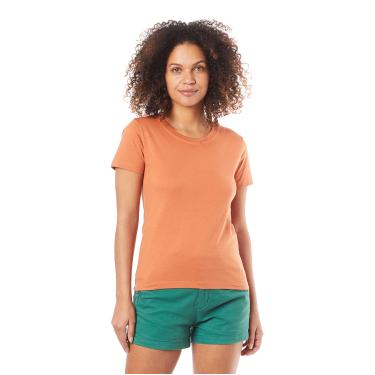 Imagem de Blusa Hering MM Gola Feminino, Marrom Médio, PP