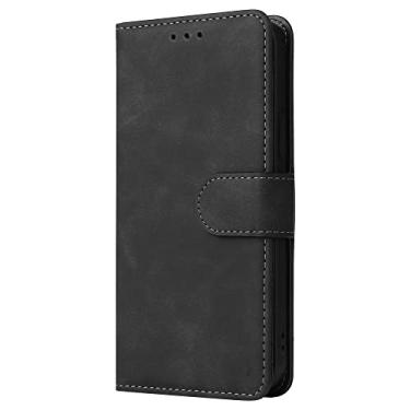 Imagem de Leather Wallet Phone Case For iPhone 13 12 Pro Max 11 Pro XS Max XR X SE2020 8/7//6/6S Plus Flip Card Slot Phone Case Cover,Black,for iPhoen XR