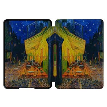 Imagem de CCOO Nova capa para Kindle Oasis (9ª, 2017 lançada e 10ª geração de 2019, 7 polegadas), capa de poliuretano premium, despertar/dormir automática inteligente