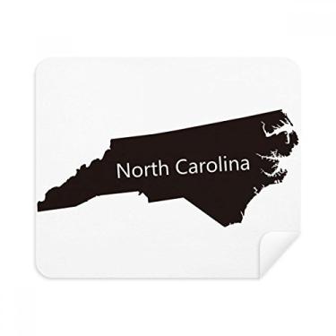 Imagem de Pano de limpeza do mapa do Norte dos Estados Unidos, 2 peças de tecido de camurça