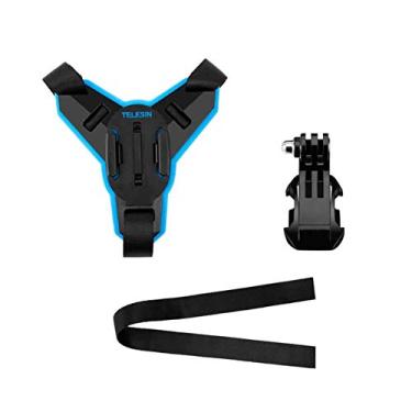 Imagem de Suporte de Capacete para GoPro ou Câmeras Similares Telesin