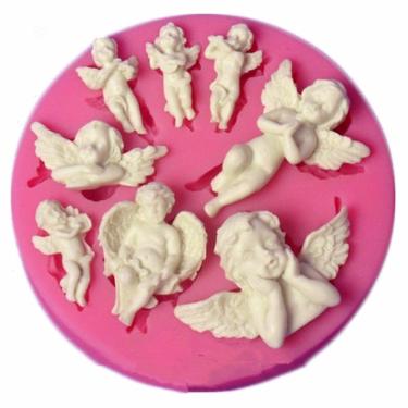 Imagem de Molde De Silicone Anjinhos