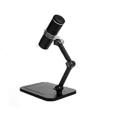 Imagem de Kit de acessórios para microscópio 50x-1000x microscópio digital portátil, com deslizadores de microscópio flexíveis (cor: 1000X - dobra WiFi)