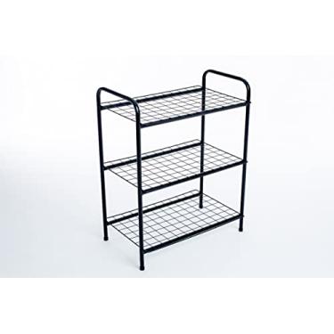 Imagem de Estante com 3 prateleiras 40 cm x 60 cm (Preto)