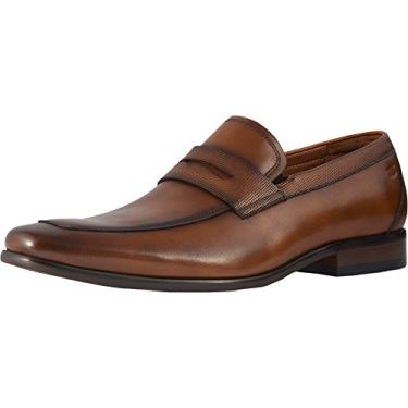 Imagem de Florsheim Postino Moc Toe Penny Loafer Cognac Smooth/Perf 9