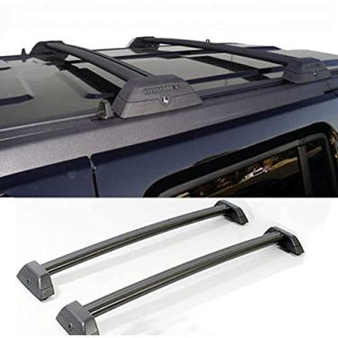 Imagem de UDP-Auto Barras transversais de trilho de teto 2 peças para Hummer H3 2007-2010, preto