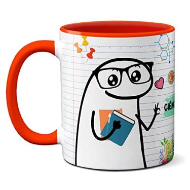 Imagem de Caneca Professor De Ciências/Biologia Liguem O Datashow (Vermelha)